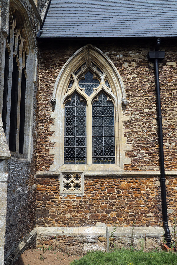 St Nicholas Church Dersingham, Norfolk. Low Side Window