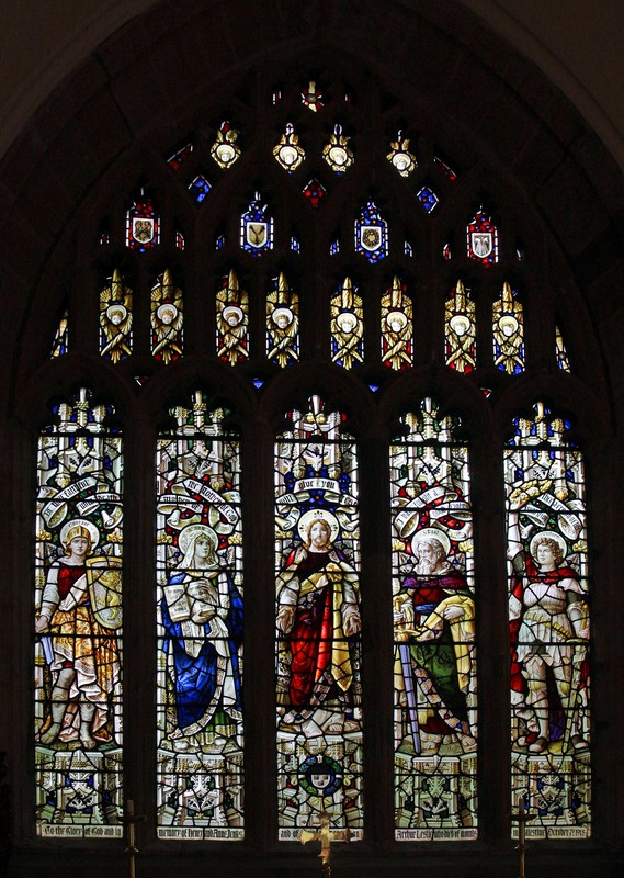 east Window, St Mary, Pilsdon Dorset