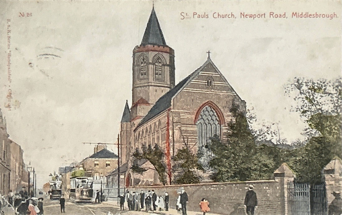 St Paul's Church on Newport Road, Middlesbrough